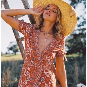 Arnhem Marigold Dress in Ochre